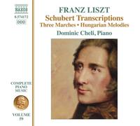 Franz Liszt Franz Liszt: Schubert Transcriptions/Three Ma (CD) (Importación USA)