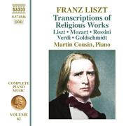 Franz Liszt Franz Liszt: Transcriptions of Religious Work (CD) (Importación USA)