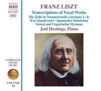 Franz Liszt Franz Liszt: Transcriptions of Vocal Works (CD) (Importación USA)