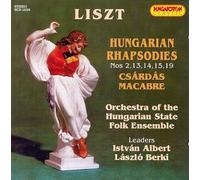 Franz Liszt - Hungarian Rhapsodies 2,13,14,15,19 / Csardas