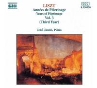 Franz Liszt Liszt: Annees De Pelerinage 3 (CD) Album (Importación USA)