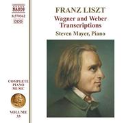 Franz Liszt – Integral de la obra para piano, vol. 33 (Transcripciones de Wagner y Weber)