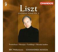 Franz Liszt Symphonic Poems Vol. 3 (Noseda, Bbc Philharmo (CD) (Importación USA)