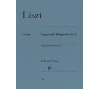 Franz Liszt: Ungarische Rhapsodie Nr. 8 - Piano Sheet Music - Henle Urtext Edition (HN1663)