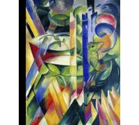 Franz Marc: notebook 120 pags 7,5 x 9,25, Journal for Math and Science, Students, Work, Office, Quad Ruled