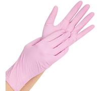 'Franz Mensch 27065 Nitrile Glove Safe Light Hygo Grade - S - Pink S Pink