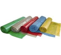 Franz Mensch Bolsas de basura LDPE, tipo 60, 40 my, azul, 120 l, 250 unidades