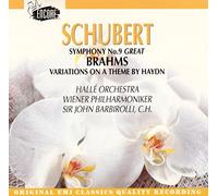 Franz Schubert/Brahms:Halle Orch.Sir - Symphony 9