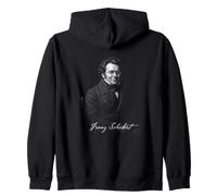 Franz Schubert Compositor Clásico Retrato Sudadera con Capucha