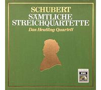 Franz Schubert , Heutling-Quartett - Sämtliche Streichquartette - His Master's Voice - 1C 185-29 289/93 Y, Die Stimme Seines Herrn - 1C 185-29 289/93 Y, EMI Electrola - 1C 185-29 289/93 Y