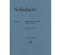 Franz schubert : impromptu en la bemol majeur - op.90 no.4 d899: Instrumentation: Piano solo