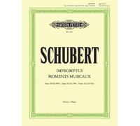 Franz Schubert Impromptus and Moments Musicaux (Tapa blanda) (Importación USA)