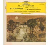 Franz Schubert • Karl Böhm, Berliner Philharmoniker - Franz Schubert • Karl Böhm, Berliner Philharmoniker: Symphonien Nr. 5 & Nr. 8 (Unvollendete · Inachevée · Unfinished) LP