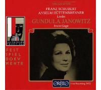Franz Schubert Lieder (Janowitz, Gage) (CD) Album (Importación USA)