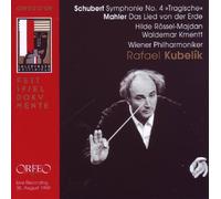 Franz Schubert/Mahler - Symphony 4 in C Minor / Das Lied Von Der Erde