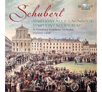 SCHUBERT: Symphony 8 & 9 [CD de audio] St.Petersburg Symphony Orchestra, Schubert and Vladimir Lande