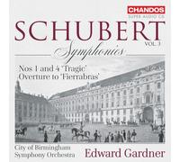 Franz Schubert – Sinfonías n.º 1 y 4 'Trágica'; Obertura de 'Fierrabras' – NAXOS