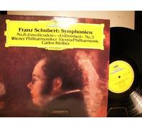 FRANZ SCHUBERT - SYMPHONIEN NO.8 " UNVOLLENDETE " - SYMPHONIE NO.3 - DEUTSCHE GRAMMOPHON - VINYL