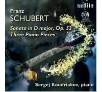 FRANZ SCHUBERT Three Piano Pieces (CD) (Importación USA)
