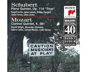Franz Schubert/Wolfgang Amadeus Mozart - Qnt Pno Trout/Qnt Clar