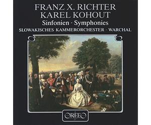 Franz Xaver Richter : Symphonies. Warchal.