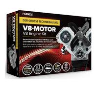 Franzis 67114 große Technikbausatz V8-Motor: Baue den legendären V8-Motor nach und erlebe was hinter der Technik steckt!