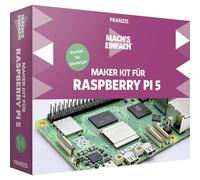 FRANZIS 67219 - Mach's einfach Maker Kit für Raspberry Pi 5 - Perfekt für Einsteiger