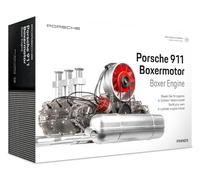 Franzis 67224 - Porsche 911 Boxermotor Facelift, Kit de construcción de Motor Fiel al Original del clásico Motor de 6 Cilindros refrigerado por Aire a Escala 1:4, Incl. módulo de Sonido, Manual de