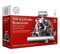 FRANZIS 67308 - Volkswagen VW 4 Cilindros Motor Boxer 2 en 1, Fiel Motor a Escala 1:4, Incluye módulo de Sonido, Instrucciones y Libro de acompañamiento de 100 páginas