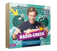 FRANZIS CheXperiment 67228 - Radio Check - Descubre el mundo de la radio con Checker Tobi y construye tu propia radio FM, multicolor