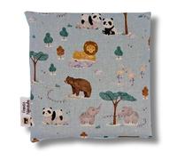 Franzis Nähstube 20x20cm Cojín de cerezo silvestre en 100% algodón I Almohada de cerezo 20x20 para microondas I Almohadilla térmica, Cojín de cerezo, Almohada cervical