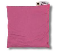Franzis Nähstube 20x20cm Cojín grano de uva rosa de algodón 100%. I Almohada de pepitas de uva 20x20 para microondas I Almohadilla térmica, Almohada de semillas de uva, Almohada cervical