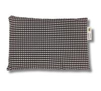 Franzis Nähstube I Cojín de lavanda I 20x30cm I marrón a cuadros I 100% Algodón & 100% Lavanda I Cojín perfumado I Ayuda para dormir I Cojines aromatizados