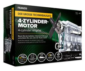 Franzis Paquete aprendizaje FRANZIS Motor 4 cil.
