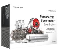 Franzis Motor Boxer Porsche 911 67224 – Modelo funcional transparente, 290 piezas, cigüeñal móvil