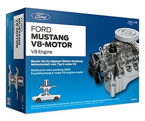 Franzis Verlag GmbH Ford Mustang v8 Motor: bauen sie ihren eigenen 1965-er Mustang (typ k-Code-v8)