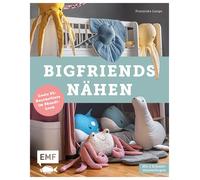 Franziska Lange BigFriends nähen: Coole XL-Kuscheltiere im Skandi- (Tapa blanda)