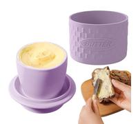 Französische Butterdose - Spülmaschinenfester Gefriersicherer Aufbewahrungsbehälter | Butterbehälter für Arbeitsplatte | Küchen Aufbewahrung für Bäcker Haushalt Geschenk Weihnachten Ostern Geburtstag