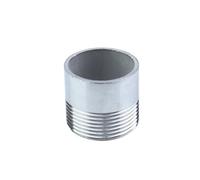 FRAOMHFW 1/8” 1/4” 3/8” 1/2” 3/4” 1” 1-1/4“ 1-1/2” 2" BSPT Macho x Boquilla de Soldadura a Tope Accesorio de tubería de Acero Inoxidable 304 Agua Gas Oil(2")