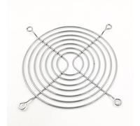 FRAOMHFW 10 Piezas de Rejilla de Metal for Ventilador de refrigeración, Cubierta Protectora Radiante, Filtro de Red, Protector de Ventilador de 80 mm/90 mm/120 mm, Red de Hierro(40mm x 40mm)