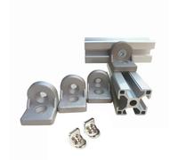 FRAOMHFW 10 Uds. Soportes de Esquina de ángulo de dirección Junta de conexión de Conector de 90 Grados for Perfil de Aluminio 2020 3030 4040 4545(3030-Aluminum Alloy)