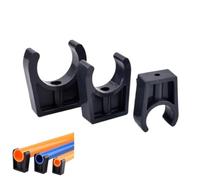 FRAOMHFW Abrazadera de Tubo de PVC de 20-110mm for Acuario, Tanque De Agua de Peces, retenedor de Abrazadera, Junta de fijación de Tubo de riego de jardín, 2~10 Uds.(Inner Dia 25mm,10pcs)