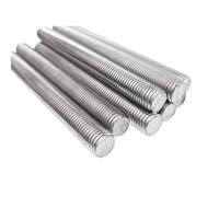 FRAOMHFW Barra de Perno de Titanio Puro con Pernos y Pernos for Varillas roscadas métricas M3 M4 M5 M6 M8 M10 M12 M14 M16 M18 M20 M22 M24(1pc,M6x1000mm)