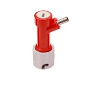 FRAOMHFW Conector de Barril de Cerveza casera, dispensador, Pasador de plástico, Bloqueo, desconexión de Gas líquido, Espiga de 1/4", MFL de 1/4", plástico ABS(Gas Barb)