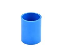 FRAOMHFW Conector Recto de tubería de PVC de 20~50mm, tubería de Agua de plástico, Junta rápida Igual, Adaptador de Tanque de Peces for riego de jardín, Conector Directo(Blue,Inner Dia 50mm)