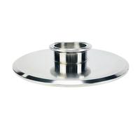 FRAOMHFW Reductor de Abrazadera Triple de Tipo Corto 3 "(76 mm) OD91 mm x 6,5" (159 mm) OD183 mm, Altura 25 mm, Conector Sanitario de Acero Inoxidable 304