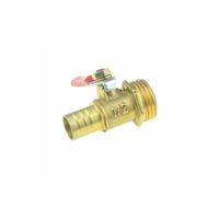 FRAOMHFW Válvula de Bola de Cierre de latón de 6 mm, 8 mm, 10 mm y 12 mm con Conector de Aguja neumático for Agua y Aire, Adaptador de conexión de tubería Macho de 1/4, 3/8 y 1/2"(Royal Blue,8mm)