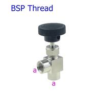 FRAOMHFW Válvula de Bola Sus 304, válvula de Aguja Ajustable de 3, 6, 8, 10, 12 mm, 1/8, 1/4, 3/8, 1/2 NPT, conexión de Casquillo de compresión, unión rápida, Rosca Hembra(Dark Green,A-1I4)