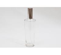 Frasco Cambridge 100 Ml Atomizador Plata 24 Unidades - Envase Contenedor