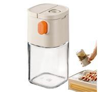 Frasco De Condimentos - Bote Dispensador Cuantitativo | Saleros Y Pimenteros Con Boquilla Doble | Para Polvo Cocina Despensa Pimienta Azúcar Viaje Gabinete Extracto De Vainilla Camping